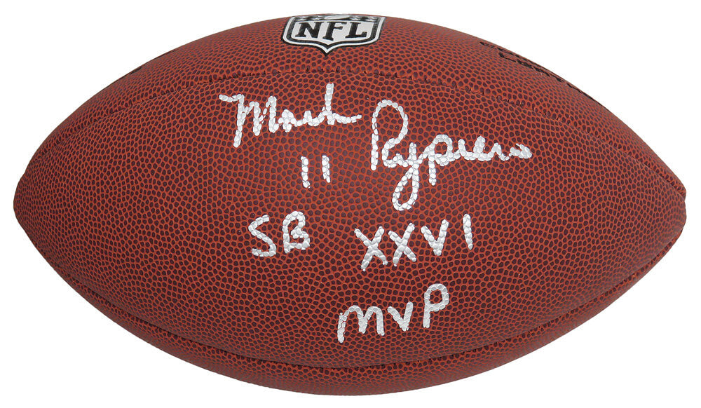 Mark Rypien Signed Wilson Limited Full Size NFL Football w/SB XXVI MVP - RYPFTB300 - Mark Rypien Signed Wilson Limited Full Size NFL Football w/SB XXVI MVP product image