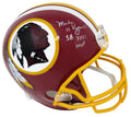 Mark Rypien Signed Washington Redskins Riddell Full Size Replica Helmet w/SB XXVI MVP - RYPREP300 - Mark Rypien Signed Washington Redskins Riddell Full Size Replica Helmet w/SB XXVI MVP product image