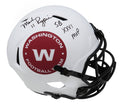 Mark Rypien Signed Washington Football Team Lunar Eclipse Riddell Full Size Speed Replica Helmet w/SB XXVI MVP - RYPREP301 - Mark Rypien Signed Washington Football Team Lunar Eclipse Riddell Full Size Speed Replica Helmet w/SB XXVI MVP product image