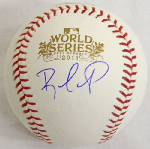 Rafael Furcal Signed Autographed 2011 World Series Baseball - FURBSB100 - Rafael Furcal Signed Autographed 2011 World Series Baseball product image