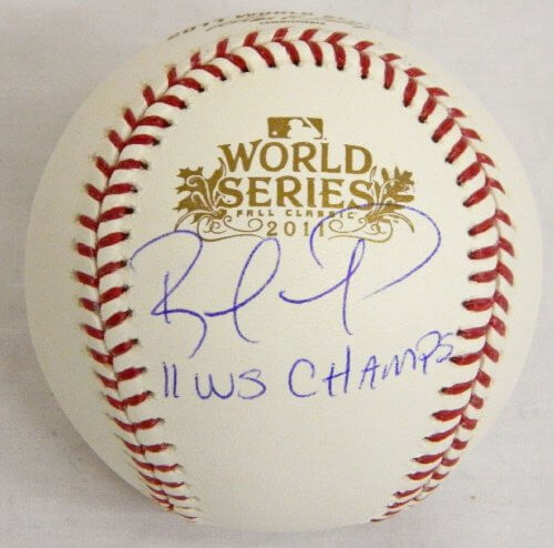 Rafael Furcal Signed Autographed 2011 World Series Baseball w/WS Champs - FURBSB101 - Rafael Furcal Signed Autographed 2011 World Series Baseball w/WS Champs product image