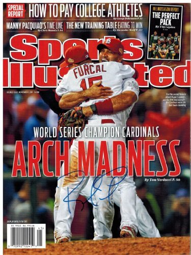 Rafael Furcal Signed Autographed Cardinals World Series Champion Sports Illustrated - FURMAG100 - Rafael Furcal Signed Autographed Cardinals World Series Champion Sports Illustrated product image