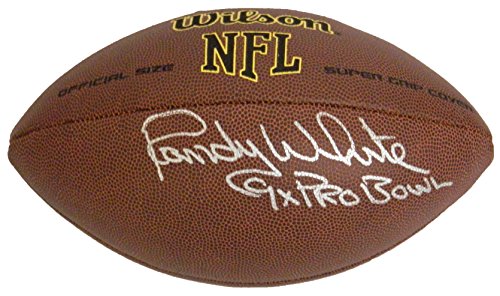 Randy White Signed Wilson NFL Super Grip Full Size Football w/9x Pro Bowl - WHIFTB302 - Randy White Signed Wilson NFL Super Grip Full Size Football w/9x Pro Bowl product image