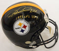 Rod Woodson Signed Autographed Steelers Riddell Full-Size Replica Helmet w/1993 NFL DPOY - WOOREP300 - Rod Woodson Signed Autographed Steelers Riddell Full-Size Replica Helmet w/1993 NFL DPOY product image