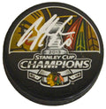 Brandon Saad Signed Blackhawks 2013 Stanley Cup Champs Logo Hockey Puck - SAAPUC400 - Brandon Saad Signed Blackhawks 2013 Stanley Cup Champs Logo Hockey Puck product image
