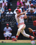 Chris Sabo Signed Cincinnati Reds Swinging Action 8x10 Photo w/88 NL ROY - SAB08P100 - Chris Sabo Signed Cincinnati Reds Swinging Action 8x10 Photo w/88 NL ROY product image