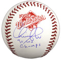Chris Sabo Signed Rawlings 1990 World Series (Cincinnati Reds) Baseball w/90 WS Champs - SABBSB101 - Chris Sabo Signed Rawlings 1990 World Series (Cincinnati Reds) Baseball w/90 WS Champs product image