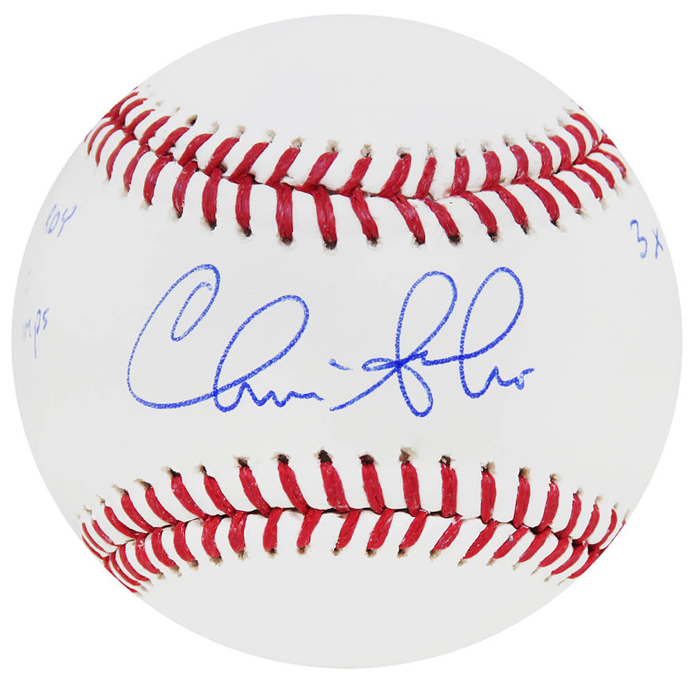 Chris Sabo Signed Rawlings Official MLB Baseball w/88 NL ROY, 90 WS Champs, 3x All Star - SABBSB103 - Chris Sabo Signed Rawlings Official MLB Baseball w/88 NL ROY, 90 WS Champs, 3x All Star product image