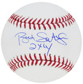 Bret Saberhagen Signed Rawlings Official MLB Baseball w/2x CY - SABBSB122 - Bret Saberhagen Signed Rawlings Official MLB Baseball w/2x CY product image