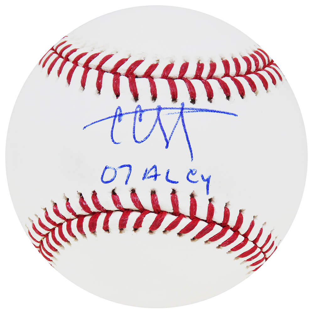 C.C. Sabathia Signed Rawlings Official MLB Baseball w/07 AL CY - SABBSB131 - C.C. Sabathia Signed Rawlings Official MLB Baseball w/07 AL CY product image