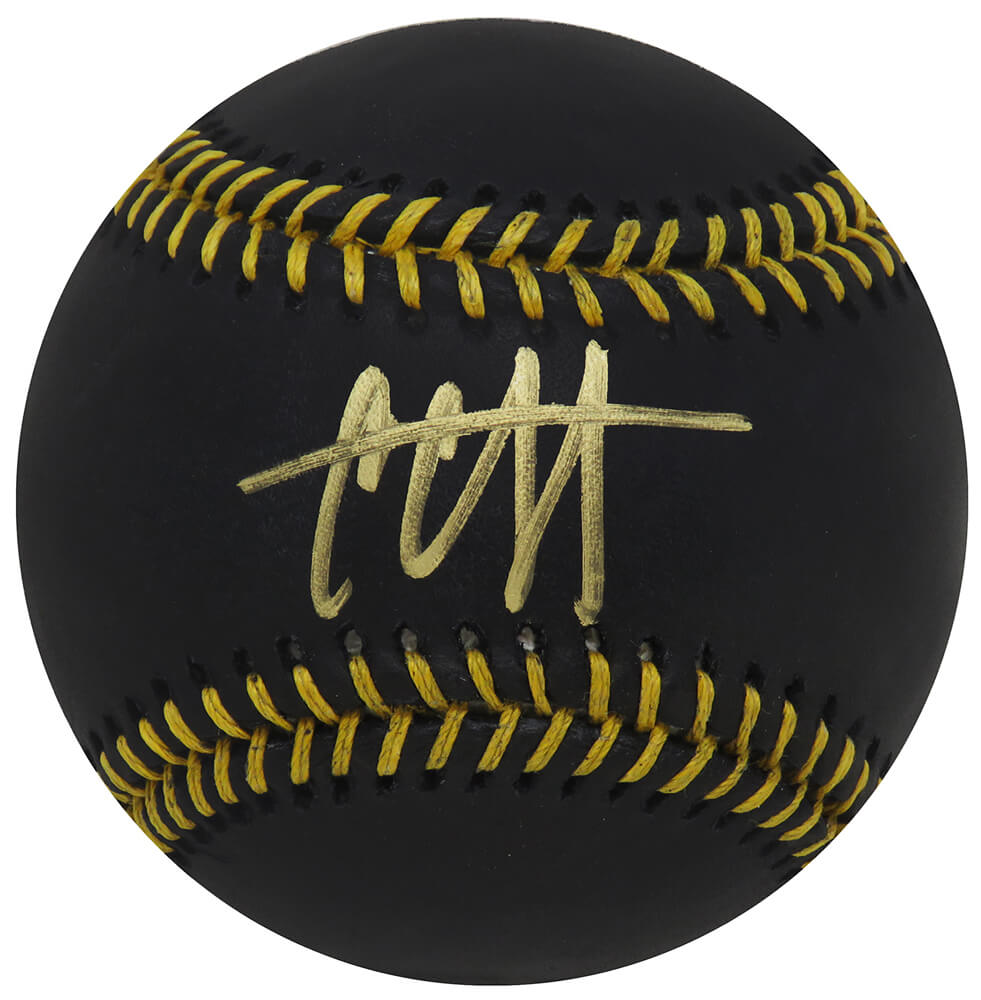 C.C. Sabathia Signed Rawlings Official Black MLB Baseball - SABBSB132 - C.C. Sabathia Signed Rawlings Official Black MLB Baseball product image