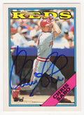 Chris Sabo Signed Cincinnati Reds 1988 Topps Traded Rookie Baseball Trading Card #98T - SABCAR100 - Chris Sabo Signed Cincinnati Reds 1988 Topps Traded Rookie Baseball Trading Card #98T product image