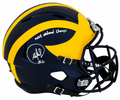 Mike Sainristil Signed Michigan Wolverines Riddell Full Size Speed Replica Helmet w/2023 National Champs - SAIREP300 - Mike Sainristil Signed Michigan Wolverines Riddell Full Size Speed Replica Helmet w/2023 National Champs product image