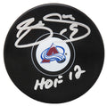 Joe Sakic Signed Colorado Avalanche Logo Hockey Puck w/HOF'12 - SAKPUC400 - Joe Sakic Signed Colorado Avalanche Logo Hockey Puck w/HOF'12 product image