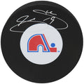 Joe Sakic Signed Quebec Nordiques Logo Hockey Puck - SAKPUC401 - Joe Sakic Signed Quebec Nordiques Logo Hockey Puck product image