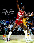 Ralph Sampson Signed Houston Rockets Against Magic Johnson 8x10 Photo w/HOF'12 - SAM08P201 - Ralph Sampson Signed Houston Rockets Against Magic Johnson 8x10 Photo w/HOF'12 product image