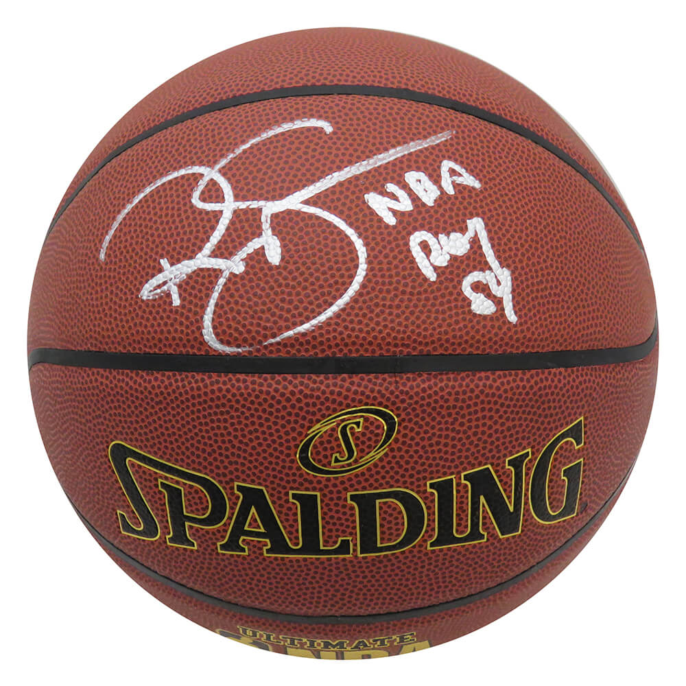 Ralph Sampson Signed Spalding Ultimate Indoor/Outdoor NBA Basketball w/84 NBA ROY - SAMBSK202 - Ralph Sampson Signed Spalding Ultimate Indoor/Outdoor NBA Basketball w/84 NBA ROY product image