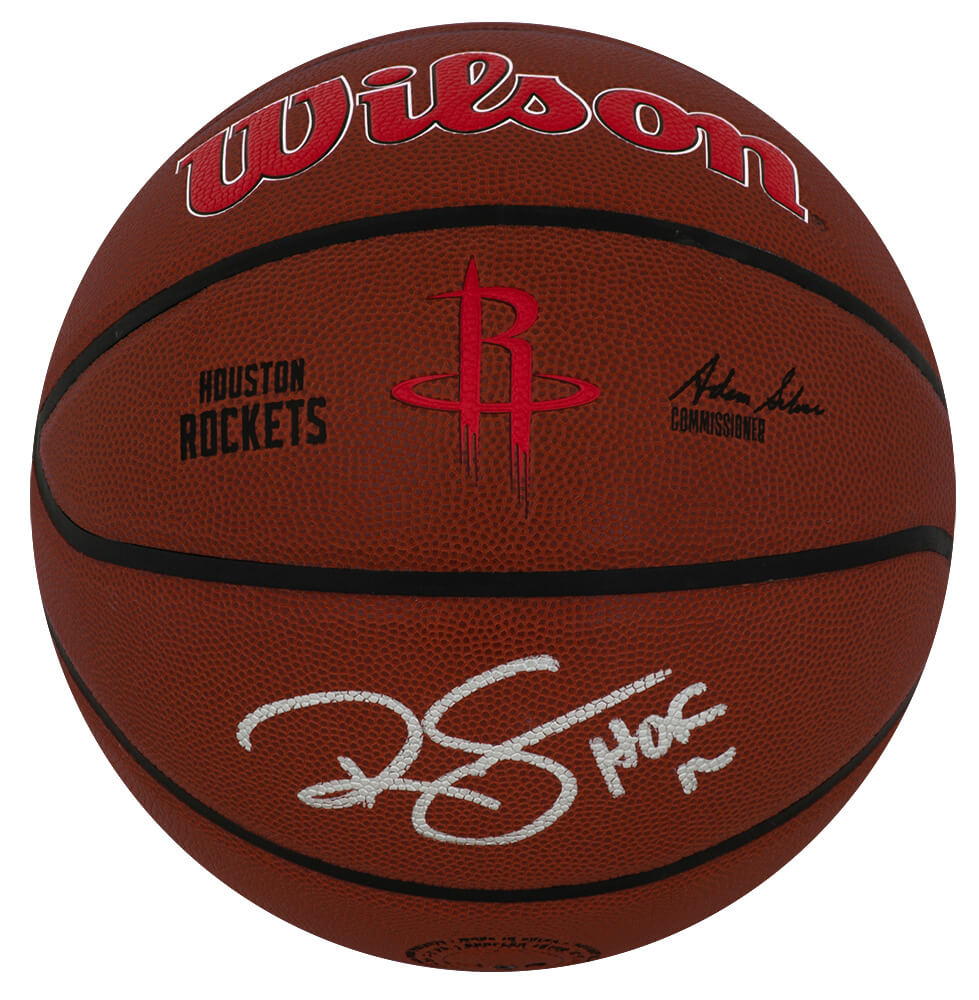 Ralph Sampson Signed Houston Rockets Logo Wilson Alliance NBA Basketball w/HOF'12 - SAMBSK213 - Ralph Sampson Signed Houston Rockets Logo Wilson Alliance NBA Basketball w/HOF'12 product image