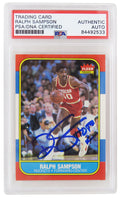 Ralph Sampson Signed Houston Rockets 1986 Fleer Basketball Rookie Card #97 w/HOF'12 (PSA/DNA Encapsulated) - SAMCAR203 - Ralph Sampson Signed Houston Rockets 1986 Fleer Basketball Rookie Card #97 w/HOF'12 (PSA/DNA Encapsulated) product image