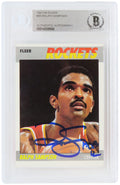 Ralph Sampson Signed Houston Rockets 1987 Fleer Basketball Card #95 w/HOF'12 - (Beckett Encapsulated) - SAMCAR204 - Ralph Sampson Signed Houston Rockets 1987 Fleer Basketball Card #95 w/HOF'12 - (Beckett Encapsulated) product image