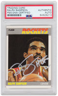 Ralph Sampson Signed Rockets 1987 Fleer Basketball Card #95 w/HOF'12 - (PSA Encapsulated) - SAMCAR209 - Ralph Sampson Signed Rockets 1987 Fleer Basketball Card #95 w/HOF'12 - (PSA Encapsulated) product image