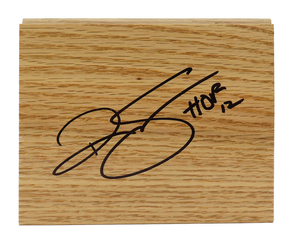 Ralph Sampson Signed 5x6 Floor Piece w/HOF'12 - SAMFLO200 - Ralph Sampson Signed 5x6 Floor Piece w/HOF'12 product image