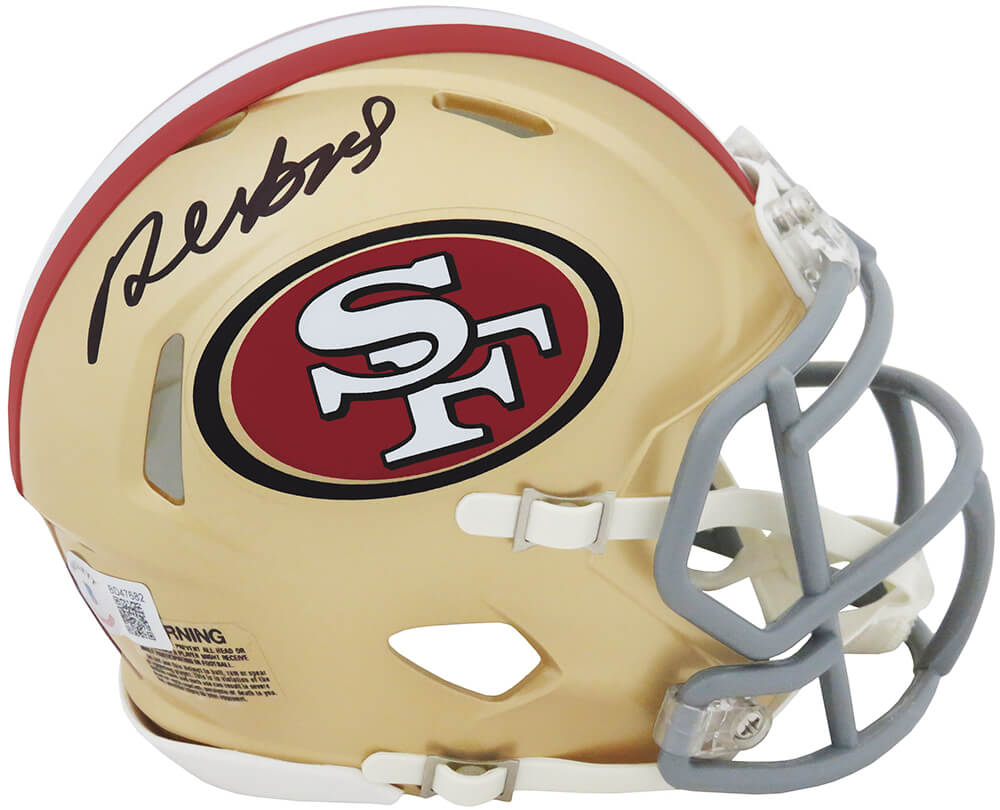 Deebo Samuel Signed San Francisco 49ers Riddell Speed Mini Helmet (Beckett) - SAMMIN301 - Deebo Samuel Signed San Francisco 49ers Riddell Speed Mini Helmet (Beckett) product image