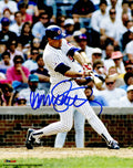 Ryne Sandberg Signed Chicago Cubs Swinging Action 8x10 Photo - SAN08P117 - Ryne Sandberg Signed Chicago Cubs Swinging Action 8x10 Photo product image