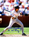 Benito Santiago Signed San Diego Padres Action 8x10 Photo w/87 NL ROY - SAN08P130 - Benito Santiago Signed San Diego Padres Action 8x10 Photo w/87 NL ROY product image