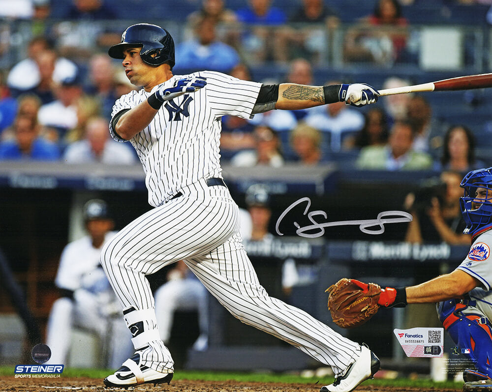 Gary Sanchez Signed New York Yankees Hitting 8x10 Photo - (Fanatics) - SAN08P150 - Gary Sanchez Signed New York Yankees Hitting 8x10 Photo - (Fanatics) product image