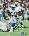 Barry Sanders Signed Detroit Lions vs Oilers Action 8x10 Photo - SAN08P319 - Barry Sanders Signed Detroit Lions vs Oilers Action 8x10 Photo product image