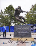 Barry Sanders Signed Lions Barry Sanders Statue Unveiling 8x10 Photo - SAN08P321 - Barry Sanders Signed Lions Barry Sanders Statue Unveiling 8x10 Photo product image