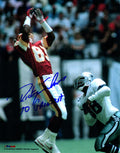 Ricky Sanders Signed Washington Football Team Catch vs Cowboys 8x10 Photo w/70 Greatest - SAN08P352 - Ricky Sanders Signed Washington Football Team Catch vs Cowboys 8x10 Photo w/70 Greatest product image