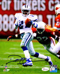 Deion Sanders Signed Dallas Cowboys Interception 8x10 Photo (JSA) - SAN08P362 - Deion Sanders Signed Dallas Cowboys Interception 8x10 Photo (JSA) product image