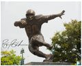 Barry Sanders Signed Lions Barry Sanders Statue Close Up 16x20 Photo - SAN16P323 - Barry Sanders Signed Lions Barry Sanders Statue Close Up 16x20 Photo product image