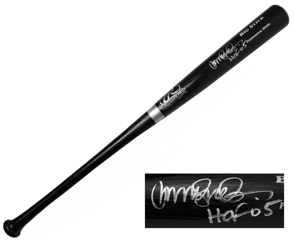 Ryne Sandberg Signed Rawlings Black Big Stick Baseball Bat w/HOF'05 - SANBAT117 - Ryne Sandberg Signed Rawlings Black Big Stick Baseball Bat w/HOF'05 product image