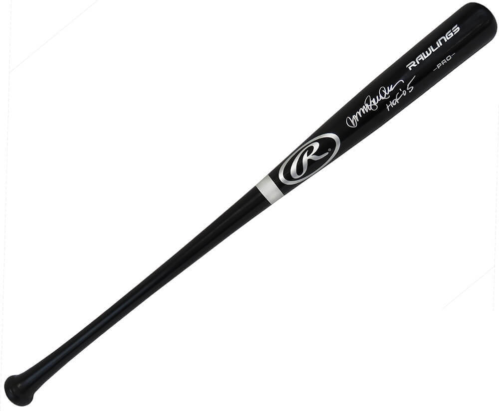 Ryne Sandberg Signed Rawlings Pro Black Baseball Bat w/HOF'05 - SANBAT119 - Ryne Sandberg Signed Rawlings Pro Black Baseball Bat w/HOF'05 product image