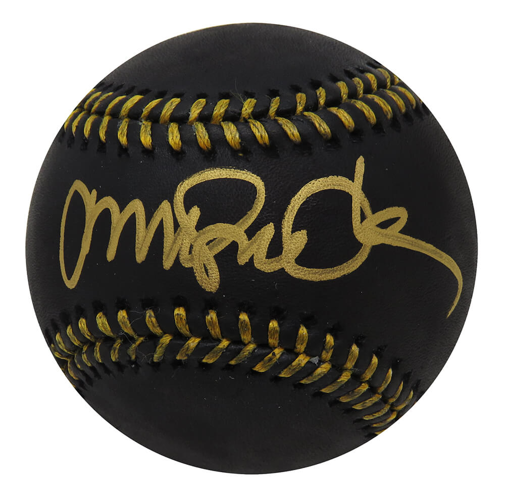 Ryne Sandberg Signed Rawlings Black MLB Baseball - SANBSB123 - Ryne Sandberg Signed Rawlings Black MLB Baseball product image