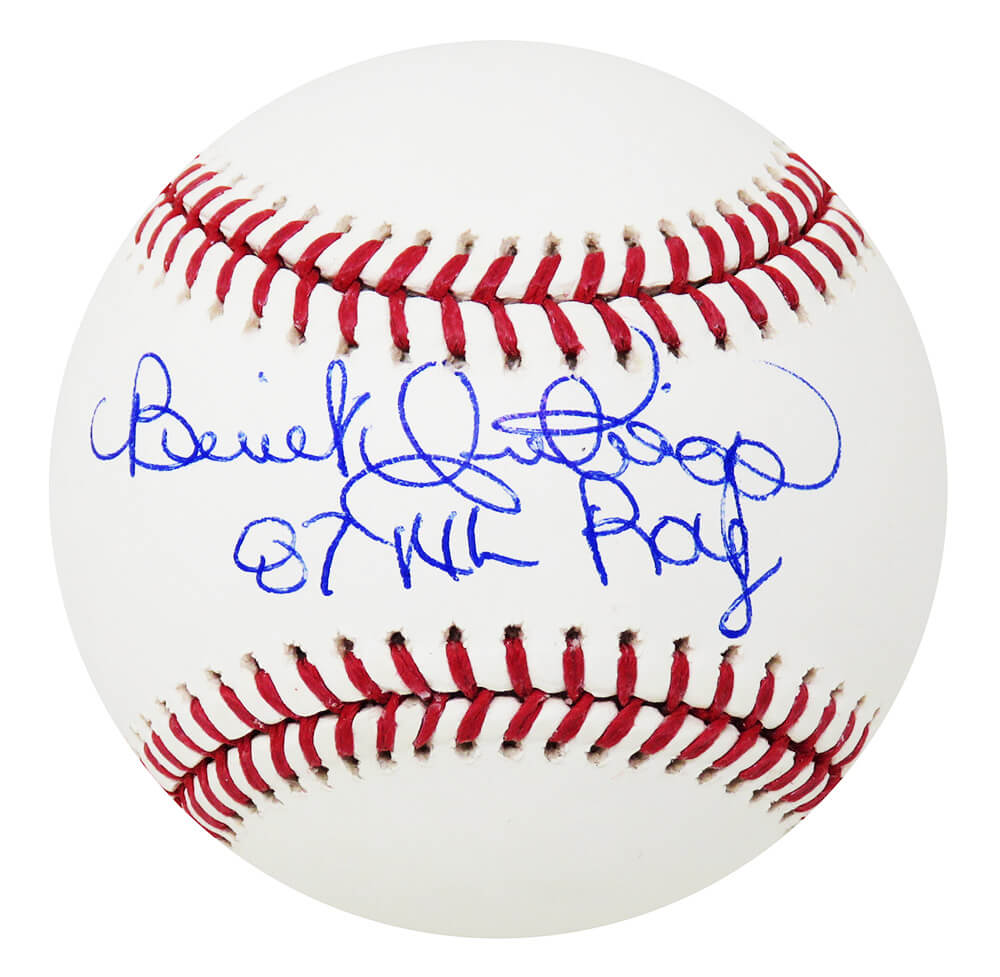 Benito Santiago Signed Rawlings Official MLB Baseball w/87 NL ROY - SANBSB140 - Benito Santiago Signed Rawlings Official MLB Baseball w/87 NL ROY product image