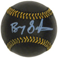 Barry Sanders Signed Rawlings Black Official Baseball - SANBSB301 - Barry Sanders Signed Rawlings Black Official Baseball product image