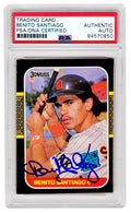 Benito Santiago Signed San Diego Padres 1987 Donruss Rookie Baseball Card #31 - (PSA Encapsulated) - SANCAR132 - Benito Santiago Signed San Diego Padres 1987 Donruss Rookie Baseball Card #31 - (PSA Encapsulated) product image