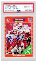 Barry Sanders Signed Oklahoma State 1989 Pro Set Football Rookie Card #494 - (PSA/DNA / Auto Grade 10) - SANCAR325 - Barry Sanders Signed Oklahoma State 1989 Pro Set Football Rookie Card #494 - (PSA/DNA / Auto Grade 10) product image