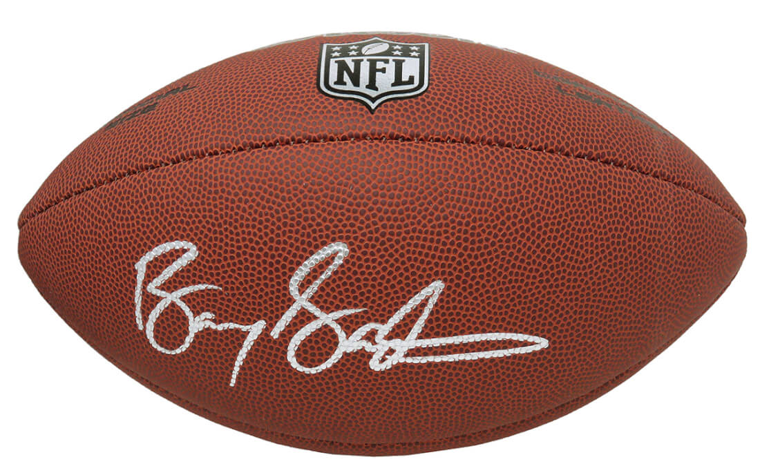 Barry Sanders Signed Wilson NFL Limited Full-Size Football - SANFTB304 - Barry Sanders Signed Wilson NFL Limited Full-Size Football product image