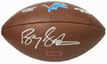 Barry Sanders Signed Detroit Lions Logo Wilson Football - SANFTB306 - Barry Sanders Signed Detroit Lions Logo Wilson Football product image