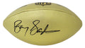 Barry Sanders Signed Wilson Duke Gold Metallic NFL Full Size Replica Football - SANFTB309 - Barry Sanders Signed Wilson Duke Gold Metallic NFL Full Size Replica Football product image