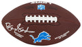 Barry Sanders Signed Wilson Lions Brown Logo Football - SANFTB317 - Barry Sanders Signed Wilson Lions Brown Logo Football product image