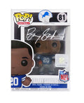 Barry Sanders Signed Detroit Lions NFL Legends Funko Pop Doll #81 (White Ink) - SANFUN302 - Barry Sanders Signed Detroit Lions NFL Legends Funko Pop Doll #81 (White Ink) product image