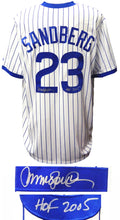 Ryne Sandberg Signed Cubs T/B White Cooperstown Collection Jersey w/HOF 2005 - SANJRY117 - Ryne Sandberg Signed Cubs T/B White Cooperstown Collection Jersey w/HOF 2005 product image