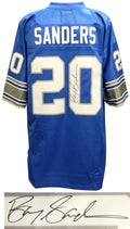 Barry Sanders Signed Lions Blue NFL Pro Line Vintage Premier Jersey - SANJRY304 - Barry Sanders Signed Lions Blue NFL Pro Line Vintage Premier Jersey product image