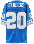 Barry Sanders Signed Detroit Lions Blue 1996 Throwback M&N NFL Legacy Football Jersey - SANJRY317 - Barry Sanders Signed Detroit Lions Blue 1996 Throwback M&N NFL Legacy Football Jersey product image